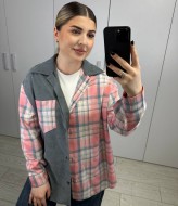 Рубашка комбинированная AB-1851A15