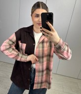 Рубашка комбинированная AB-1851A15