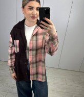 Рубашка комбинированная AB-1851A15