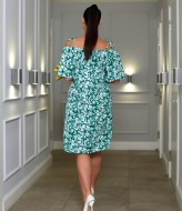 Летнее платье с открытыми плечами DG-p15526A300 Летнее платье с открытыми плечами DG-p15526A300