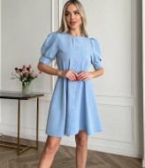 Однотонное платье ANA-1589A11