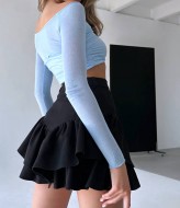 Спідниця з воланом SP-030A510