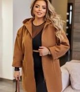 Кашемировое пальто с капюшоном DV-R4378A750