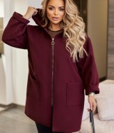 Кашемировое пальто с капюшоном DV-R4378A750