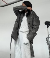 Кожаная куртка женская косуха ANN-500A1300 Кожаная куртка женская косуха ANN-500A1300