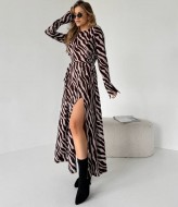 Платье с принтом MIS-183A450