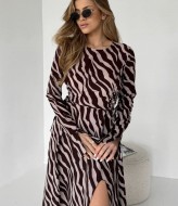 Платье с принтом MIS-183A450