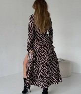 Платье с принтом MIS-183A450