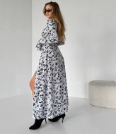 Платье с принтом MIS-183A450