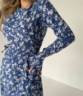 Платье с принтом MIS-183A450