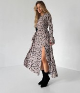 Платье с принтом MIS-183A450