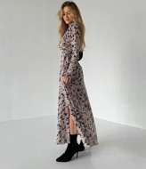Платье с принтом MIS-183A450
