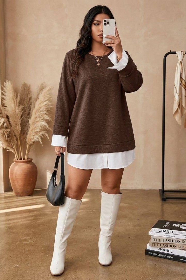 Платье-туника DOL-412A500