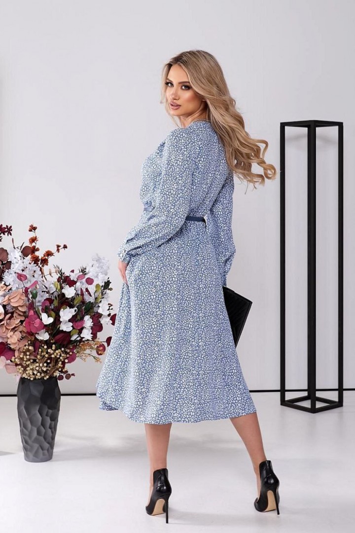 Платье с ремнем GOL-1810A700