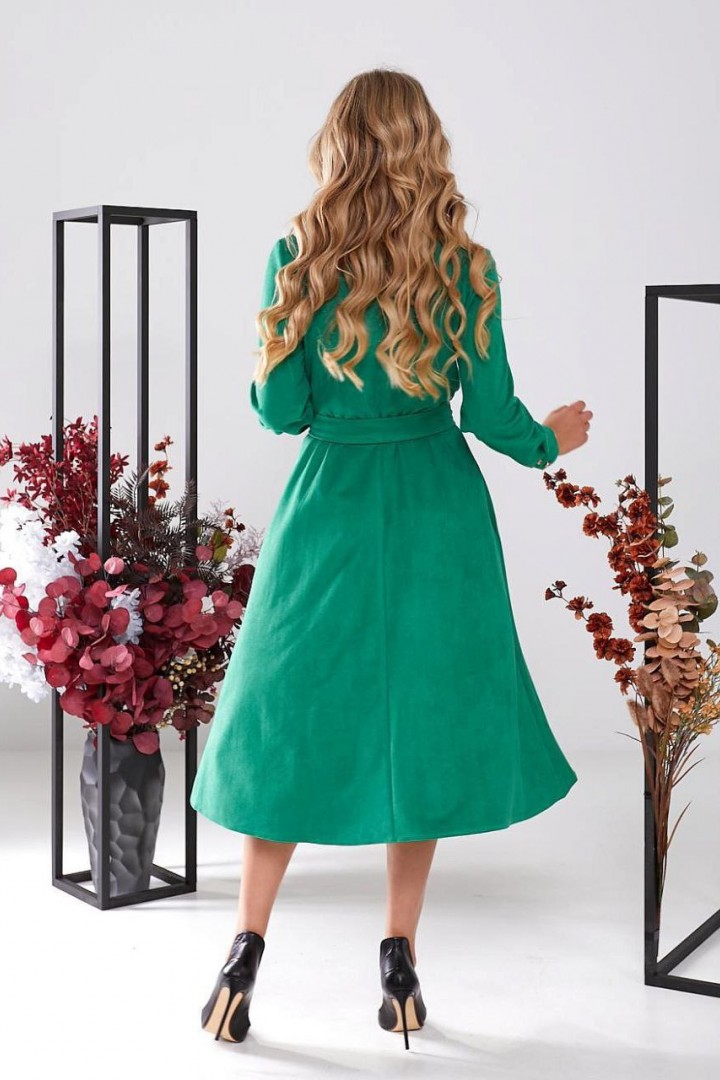 Замшева сукня GOL-1804A750