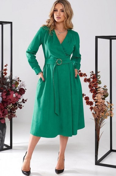 Замшева сукня GOL-1804A750