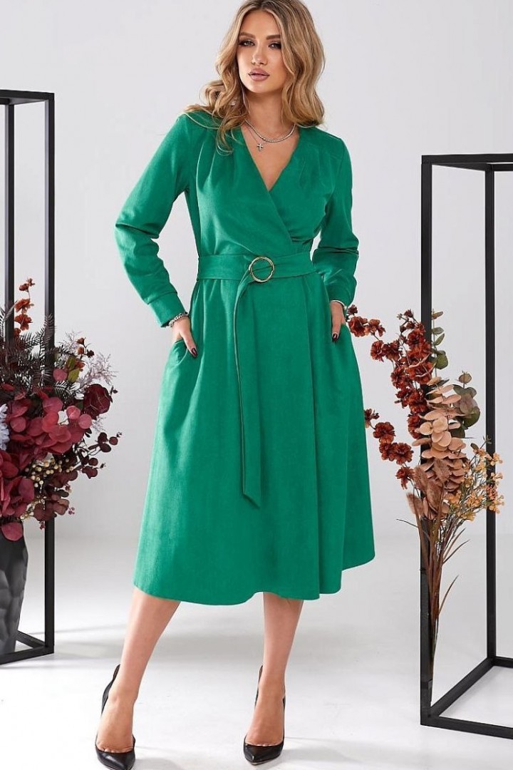 Замшева сукня GOL-1804A750