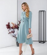 Платье на пуговицах GOL-1867A850