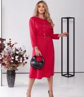 Платье на пуговицах GOL-1867A850