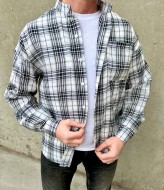 Мужская рубашка с воротником-стойкой LSA-765A500