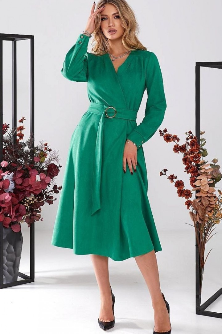 Замшева сукня GOL-1804A750