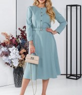 Платье на пуговицах GOL-1867A850
