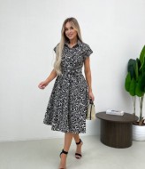Нежное платье на пуговицах MIK-2444A520