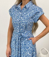 Нежное платье на пуговицах MIK-2444A520