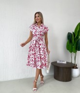 Нежное платье на пуговицах MIK-2444A520