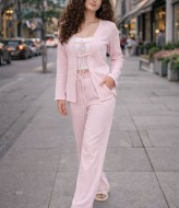 Костюм двійка штани і сорочка на завʼязках MIK-1613A520