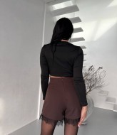 Юбка-шорты с кружевом MIK-2500A250