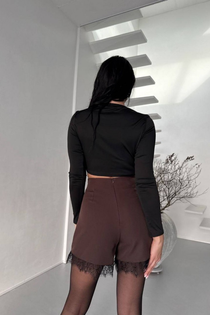 Юбка-шорты с кружевом MIK-2500A250