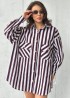 Платье-рубашка оверсайз UNO-049A600
