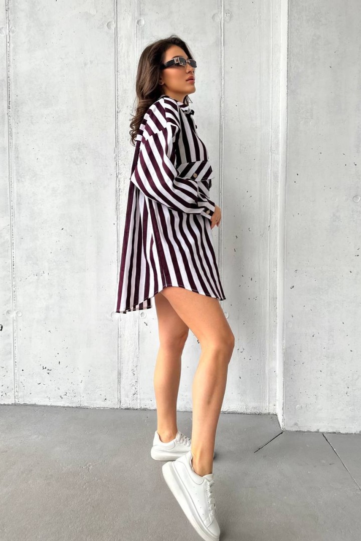 Платье-рубашка оверсайз UNO-049A600