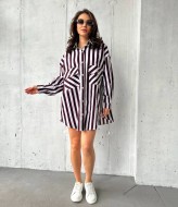 Платье-рубашка оверсайз UNO-049A600