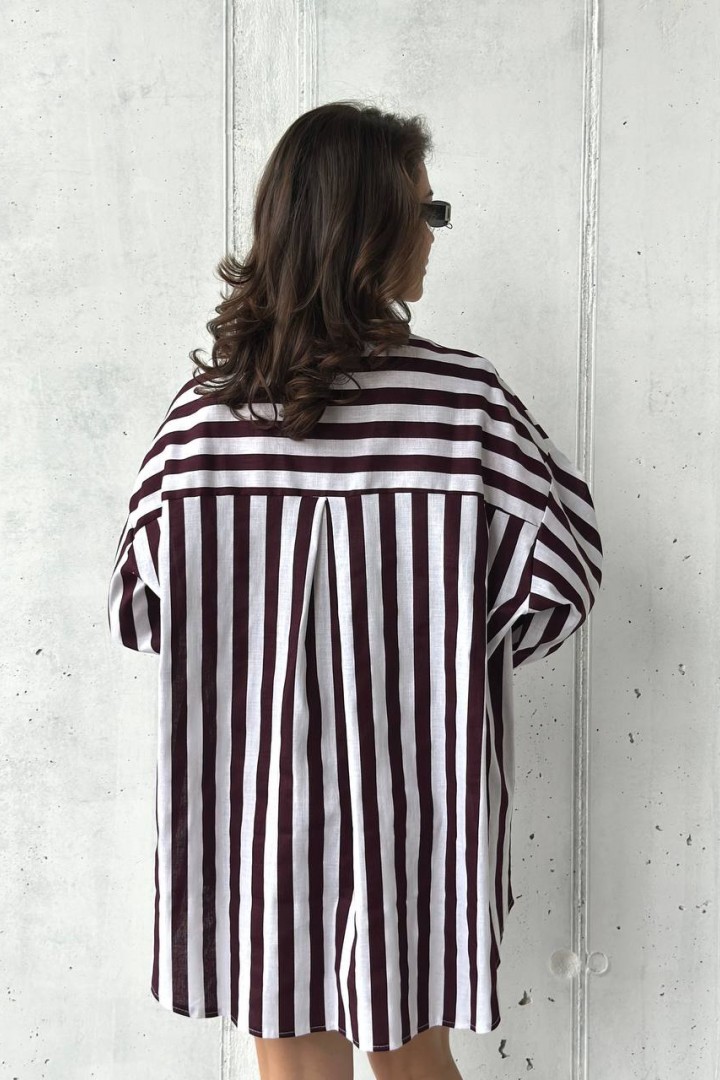 Платье-рубашка оверсайз UNO-049A600