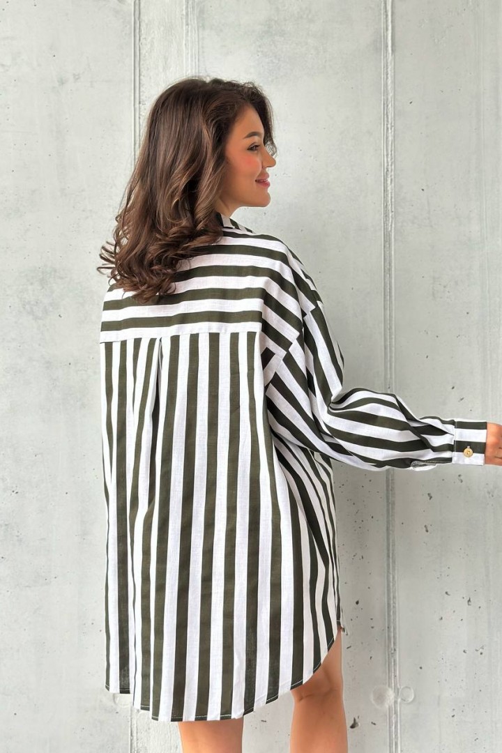 Платье-рубашка оверсайз UNO-049A600