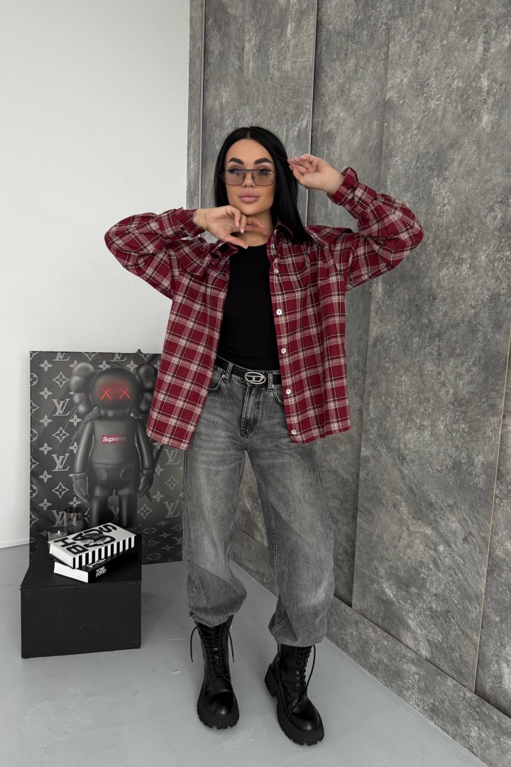 Стильная рубашка BLO-955A660