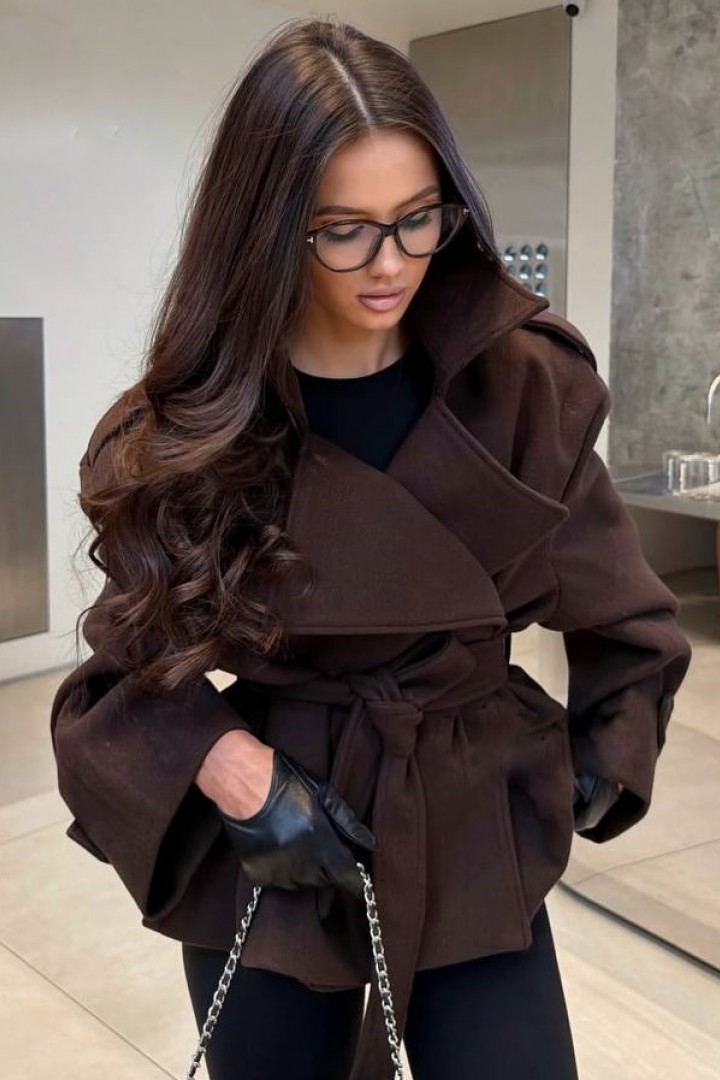 Тренч з поясом ANN-579A580