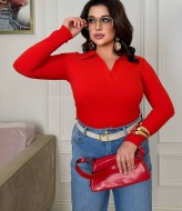 Яркий лонгслив AB-1859A8