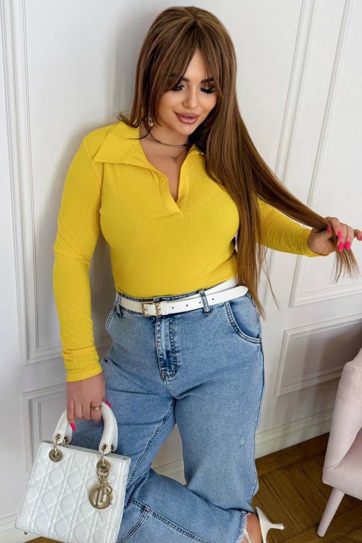 Яркий лонгслив AB-1859A8