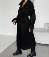 Замшевый тренч LID-631A71400