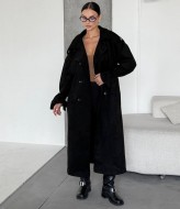 Замшевый тренч LID-631A71400