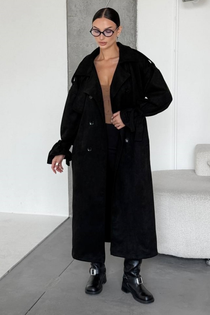 Замшевый тренч LID-631A71400