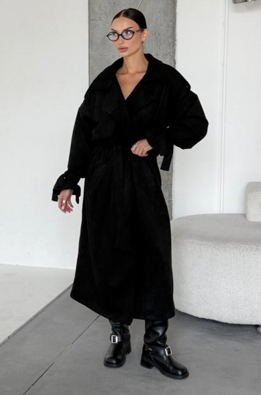 Замшевый тренч LID-631A71400