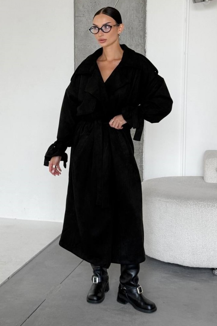 Замшевый тренч LID-631A71400