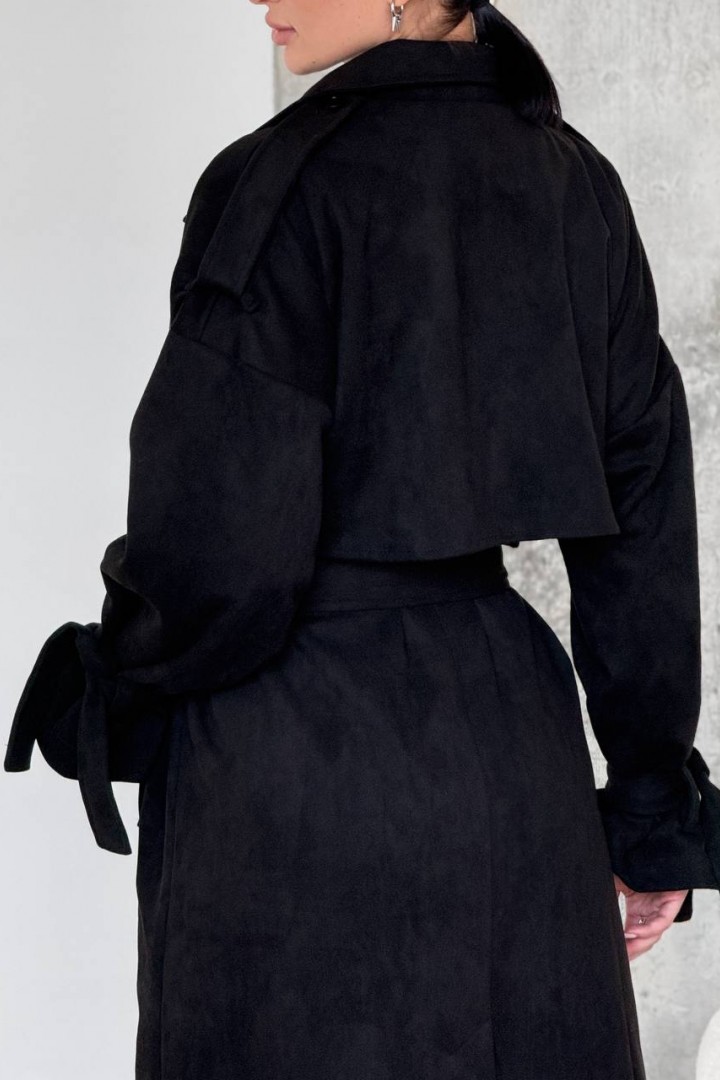 Замшевый тренч LID-631A71400