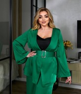 Шелковый брючный костюм женский EY-664A22B27