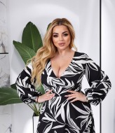 Платье в пол батал EY-577.1A17B20