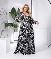 Платье в пол батал EY-577.1A17B20